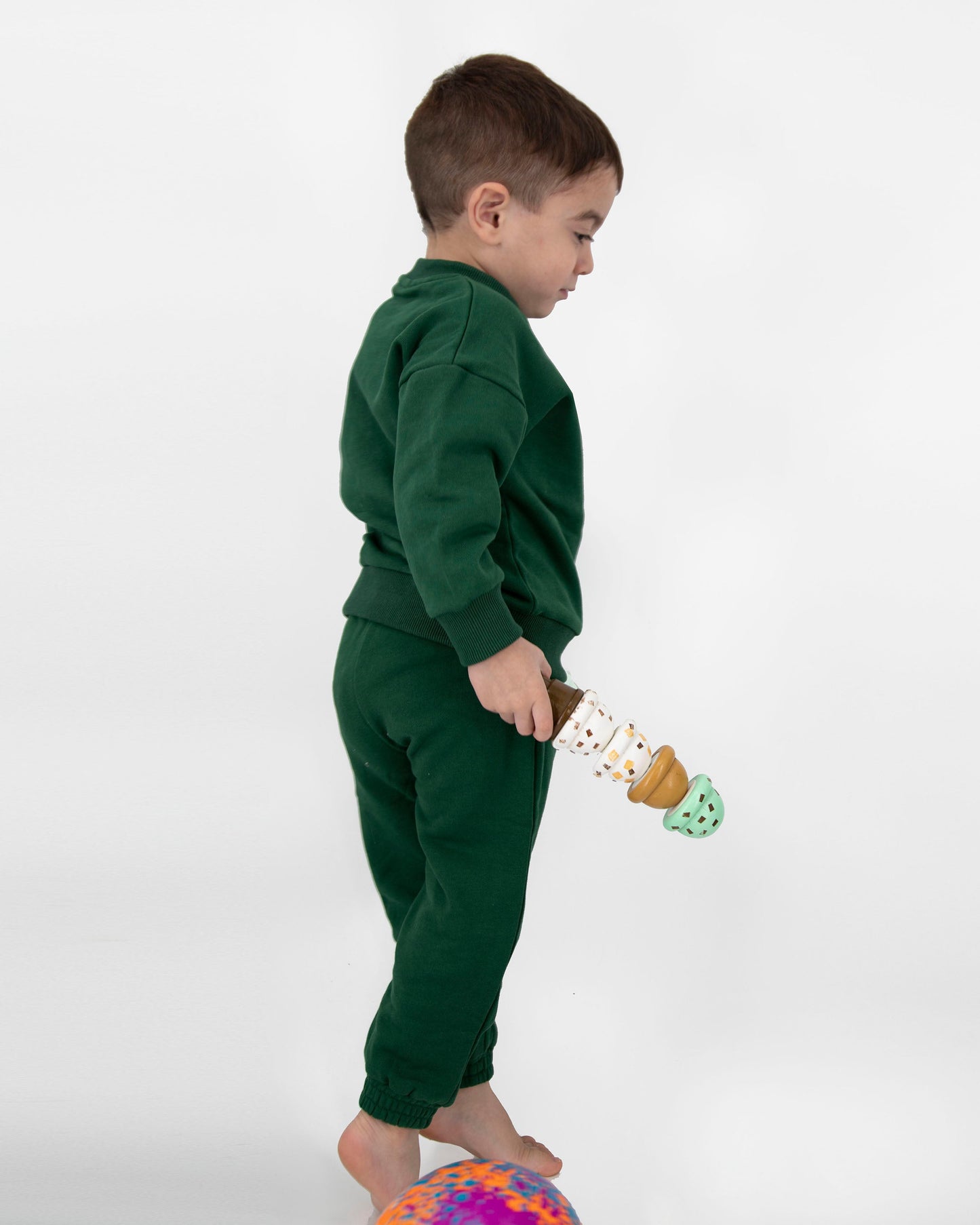 Jamie Kids Cotton Sweatsuit Set