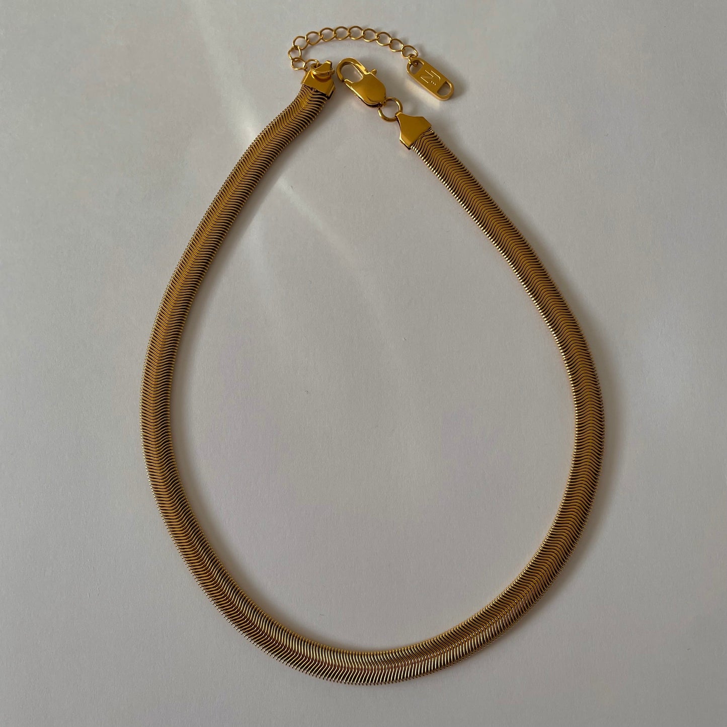 Serpent Chain Necklace- Gold